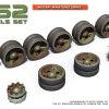 MiniArt 37060 T-62 Wheels Set