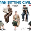 MiniArt 38006 German Sitting Civilians 30S - 40S