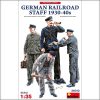 MiniArt 38012 German Railroad Staff 1930-40S
