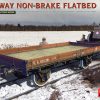 MiniArt 39004 Railway Non-Brake Flatbed 16,5 T