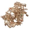 Ugears 70157 Pista da Biglie Marble Run - Paranco a Gradini