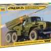 Zvezda 3655 Bm-21 Grad Multiple Rocket Launcher