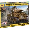 Zvezda 3676 M4 A3 (76Mm) Sherman Tank