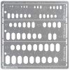 Tamiya 74154 Dime per incisione ovali