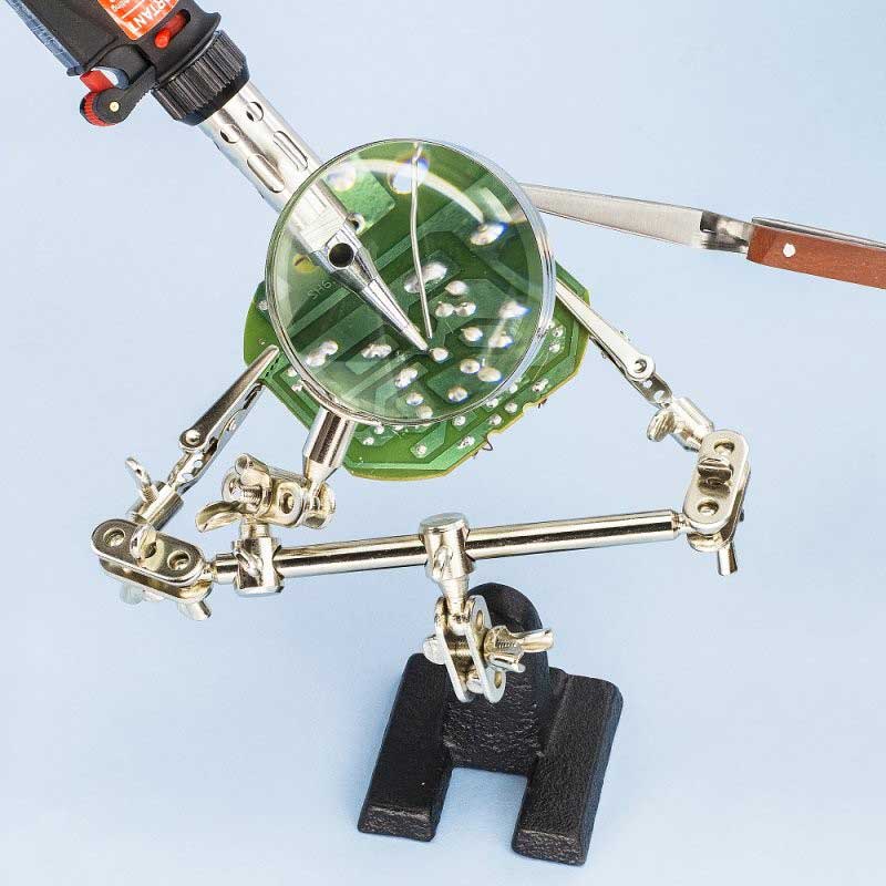 ModelCraft PCL2228 Morsa Con Lente Ingrandimento