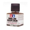 Tamiya 87140 Panel Line Accent Color Dark Brown