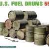 MiniArt 49001 U.S. Fuel Drums 55 Gal.