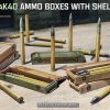 MiniArt 35398 7.5cm PaK40 Ammo Boxes w/Shells Set 1"