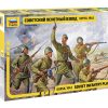 Zvezda 8077 Soviet Infantry Platoon