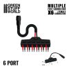 GSW Led Connetore Rapido x6 Uscite + Cavo Jack Femmina