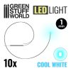 GSW Led Luci Bianco Freddo - 1mm