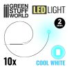 GSW Led Luci Bianco Freddo - 2mm