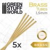 GSW Tubi In Ottone 1.5mm