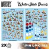 GSW Decals Ad Acqua - Pin Ups