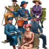 MiniArt 38092 Omnibus Crew and Passengers