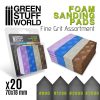 GSW Spugna Abrasiva - Assortimento grana fine x20