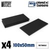GSW Basi Plastica - Rettangolari 100x50mm