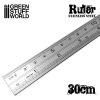 GSW Righello Modellismo Metallico 30 cm