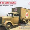 ICM 35402 Typ 25-32 with Shelter WWII German Ambulance Truck