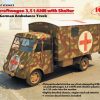 ICM 35417 Lastkraftwagen 35 t AHN with Shelter WWII German Ambulance Truck