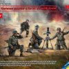 ICM 35715 WW2 German mortar GrW 34 with Crew mortar and 4 figures