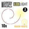 GSW Led Luci Bianco Caldo - 3mm