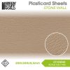 GSW Foglio Plasticard - Muro di pietra