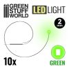 GSW Led Luci Verdi - 2mm