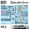 GSW Decals Ad Acqua - Numeri Tattici e Pin Ups
