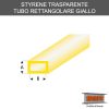 Maquette 440-53/3 (2x4) Tubo Rettangolare Giallo Trasparente