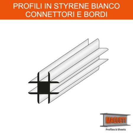 Profili Styrene - Connettori E Bordi