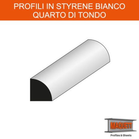 Profili Styrene - Quarto Di Tondo