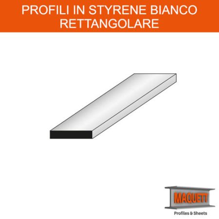 Profili Styrene - Rettangolare