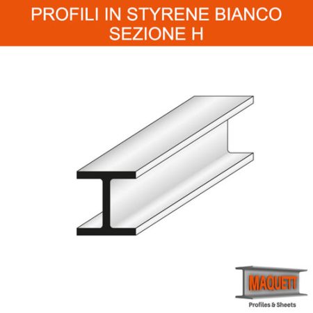 Profili Styrene - Sezione H