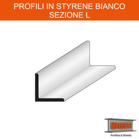 Profili Styrene - Sezione L