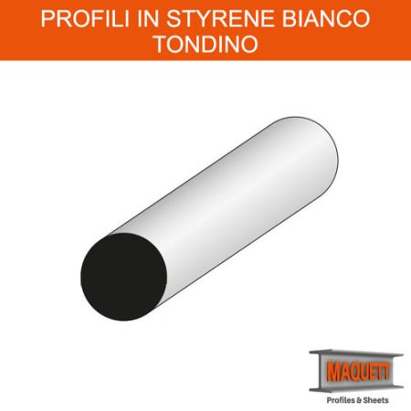 Profili Styrene - Tondino