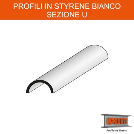 Profili Styrene - Sezione U