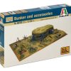 Italeri 6070 Bunker And Accessories (Wwii)
