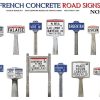 MiniArt 35669 French Concrete Road Signs 1930-40'S. Normandy