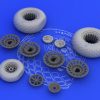 Brassin 632014 B-25H/ J wheels