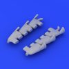 Brassin 648182 Spitfire Mk. V exhaust stacks fishtail