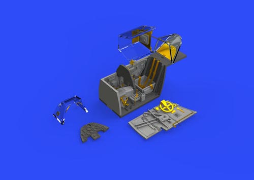 Brassin 648340 Bf 109G-4 cockpit