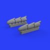 Brassin 648456 Spitfire Mk. I exhaust stacks