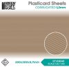 GSW Foglio Plasticard - Corrugato