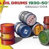 MiniArt 24009 Fuel & Oil Drums 1930-50's Set 1 (German Type)