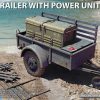MiniArt 35426 "K-52 Trailer w/Power Unit PE-95"