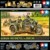 Tamiya 32578 German Motorcycle & Sidecar
