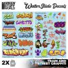 GSW Decals Ad Acqua - Mix Graffiti