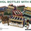 MiniArt 35665 Alcohol Bottles w/Boxes