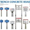 MiniArt 35674 French Concrete Road Signs 1930-40's. North & East